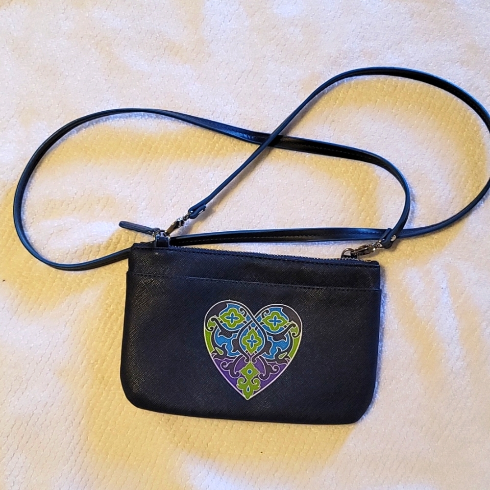 Brighton Summer heart crossbody purse
